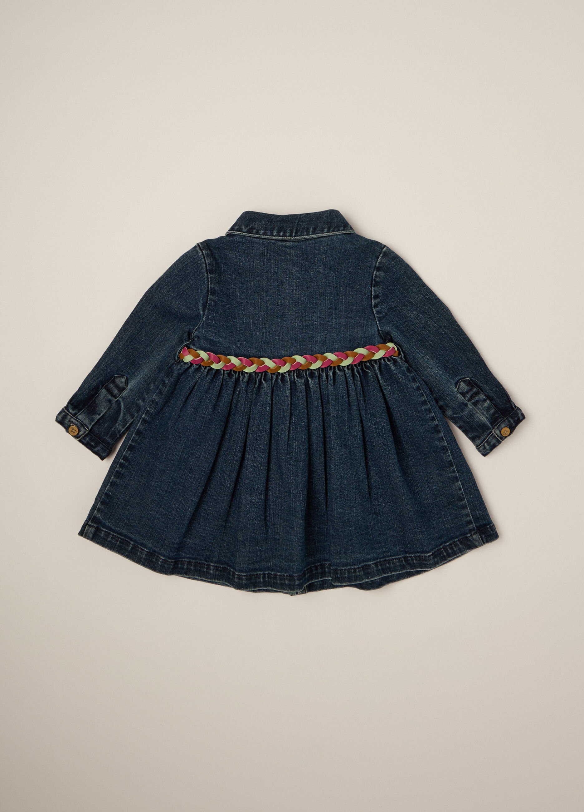 Stretch Denim Dress for Girls