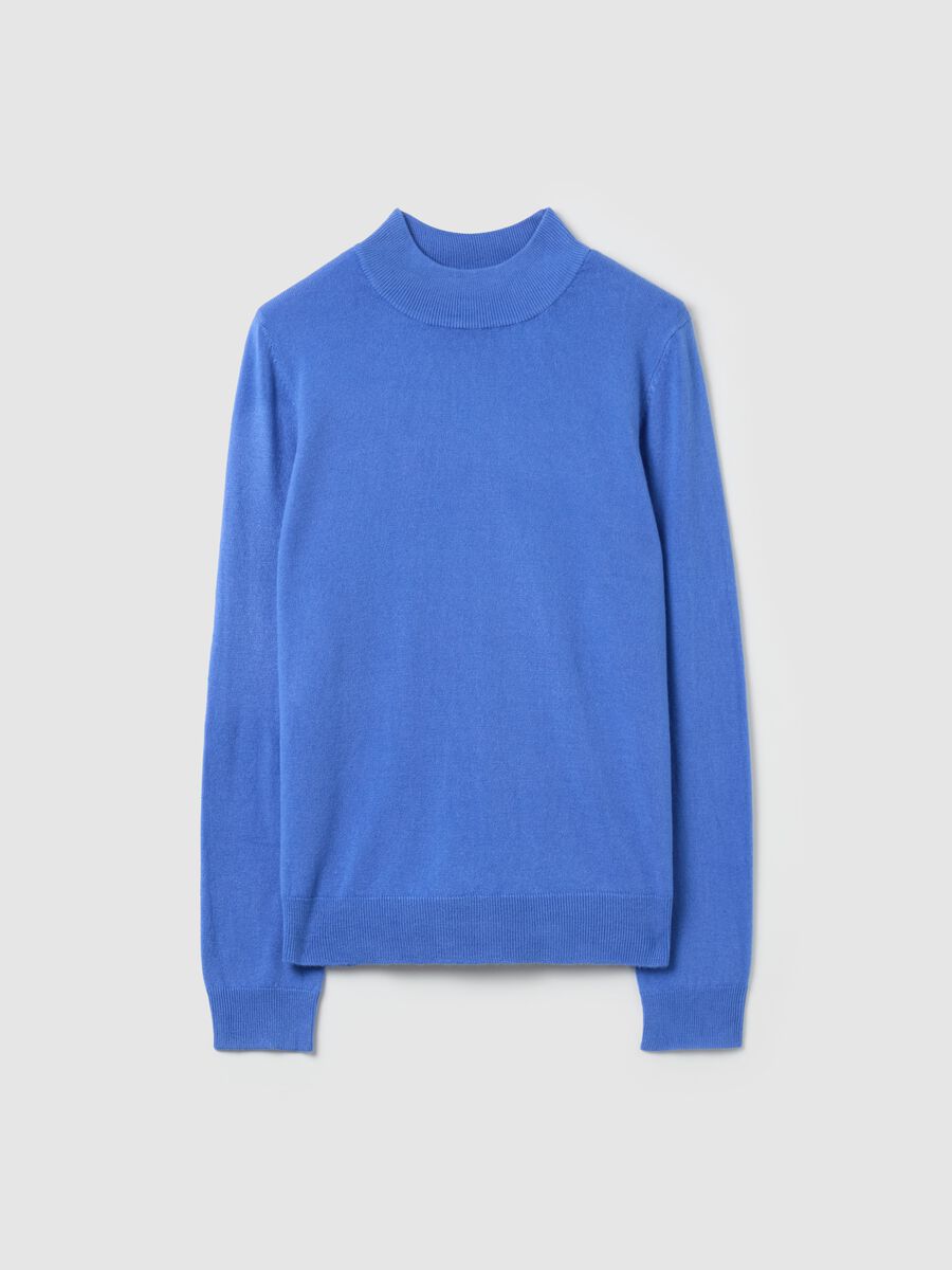 Pullover with mock neck_4