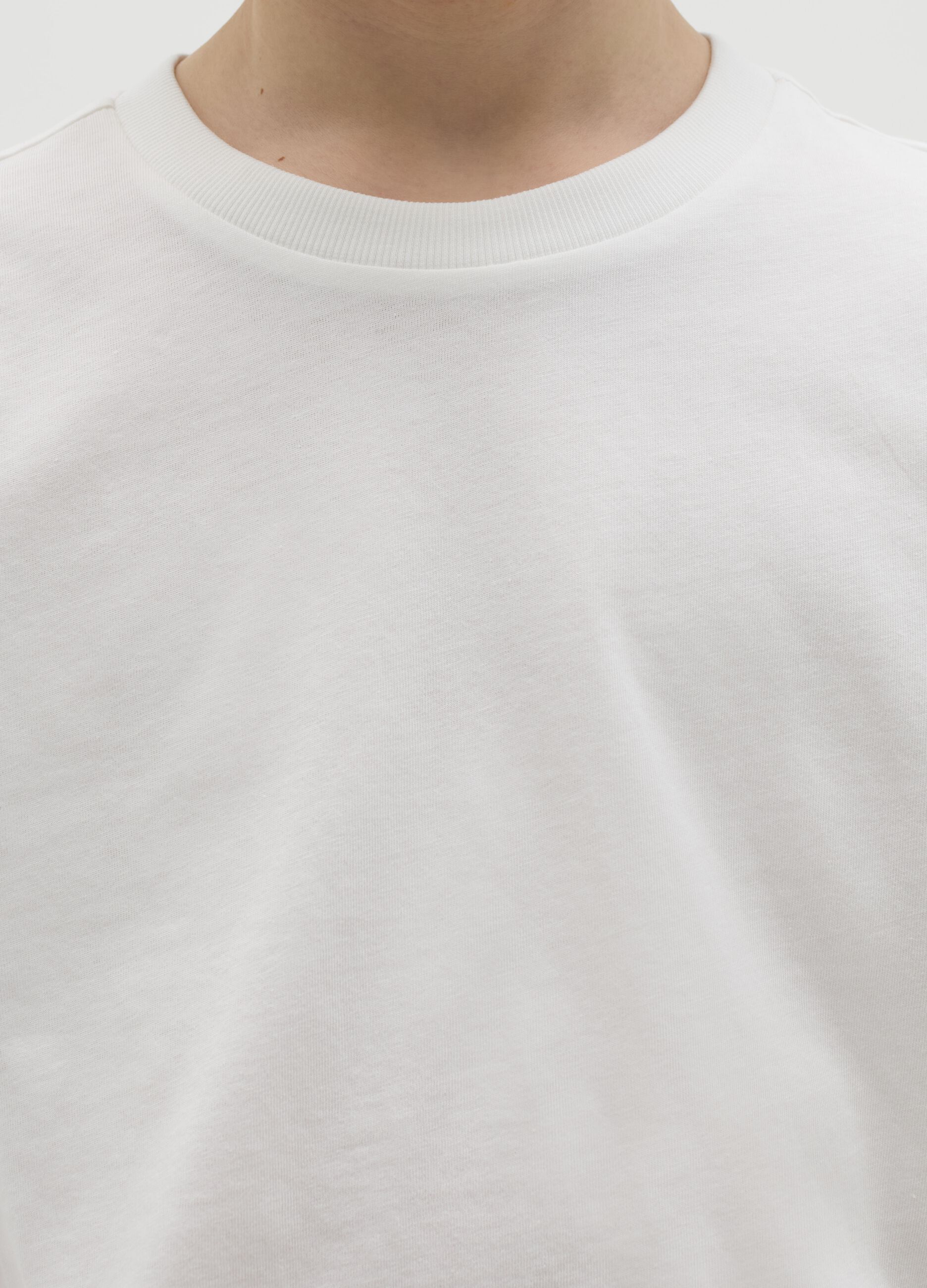 T-shirt maniche lunghe in cotone bio