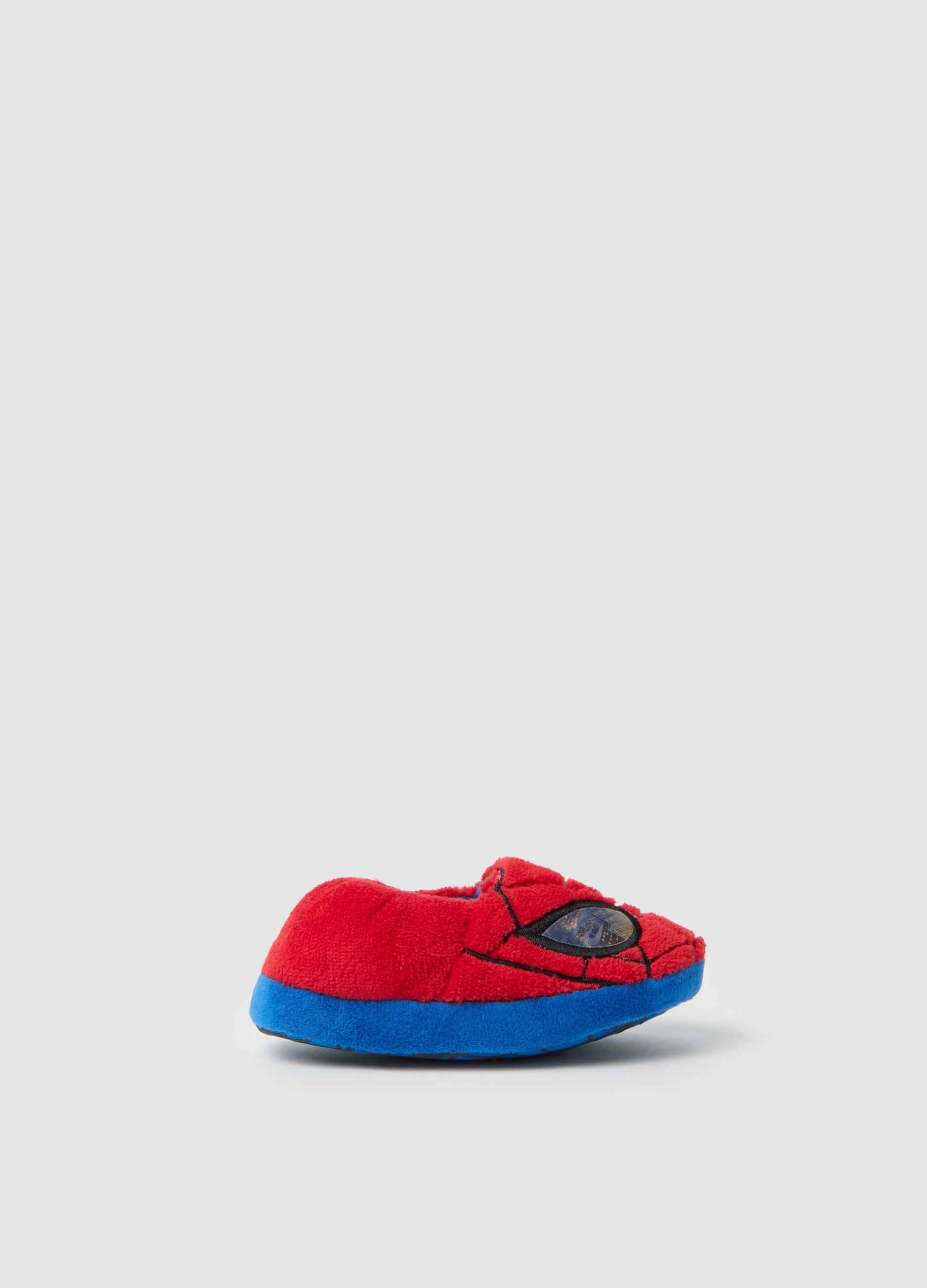 Pantofole da bambino in misto tessuto multicolor