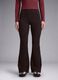 Brown flared stretch trousers ALTAVIA STUDIO_1