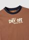 Blue and brown organic cotton crew-neck pyjamas for boys_2