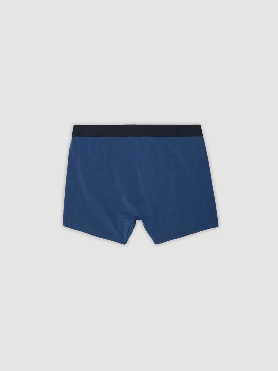 Tripack boxer midi multicolor in cotone organico elasticizzato_1
