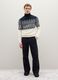 Multicolour turtleneck sweater regular fit with jacquard pattern_2
