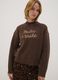 Brown wool-blend jumper with high neck, oversized fit_2