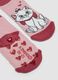 2-pack of pink anti-slip socks in stretchy organic cotton with The Aristocats print_2