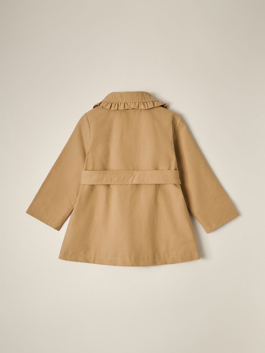 Trench in misto cotone IANA neonata_1
