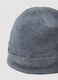 Grey fleece beanie_2