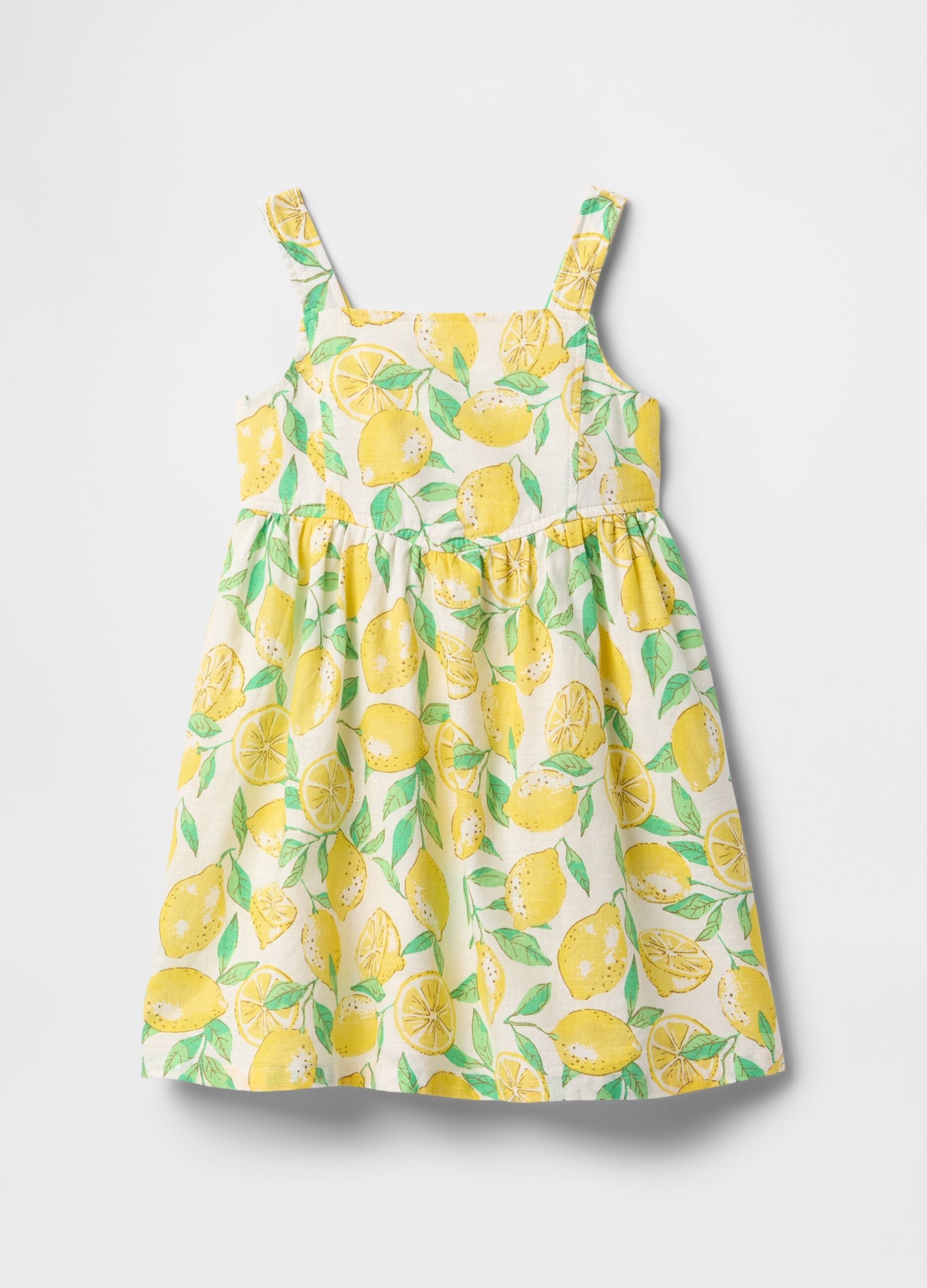 Lemon print dress for girls GAP Kids
