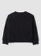 Black 100% cotton sweatshirt with K-Pop Demon Hunters print for girls_1