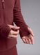 Red fitted full-zip jacket in stretch fabric &ndash; ALTAVIA STUDIO_2