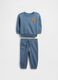 Set con felpa e pantaloni_0