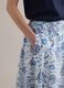 Pure cotton maxi skirt with floral print_3