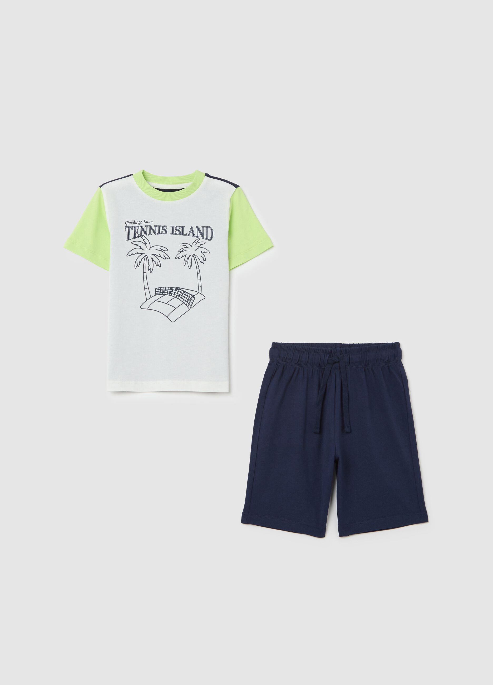 OVS Kids Cotton Jogging Set for Boys
