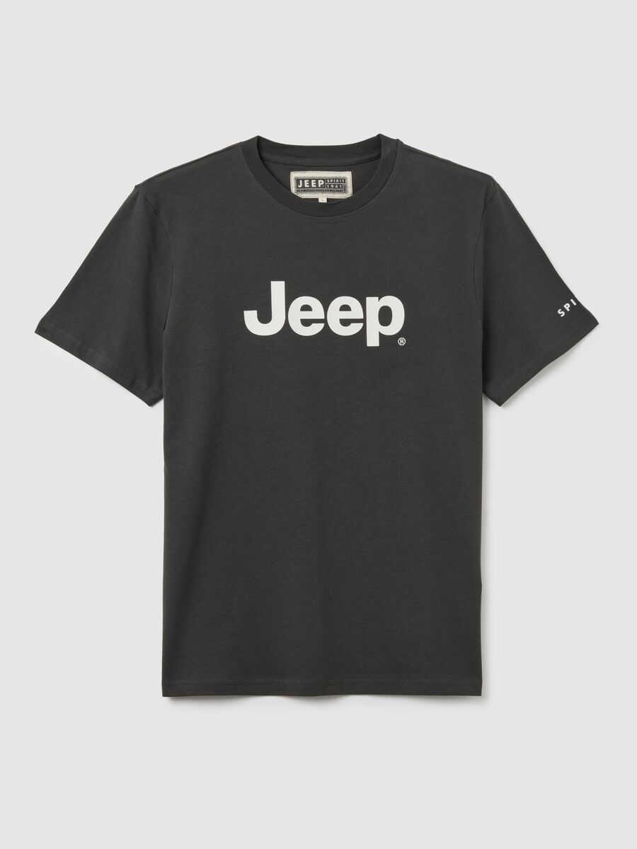 T-shirt in puro cotone nero regular fit_4