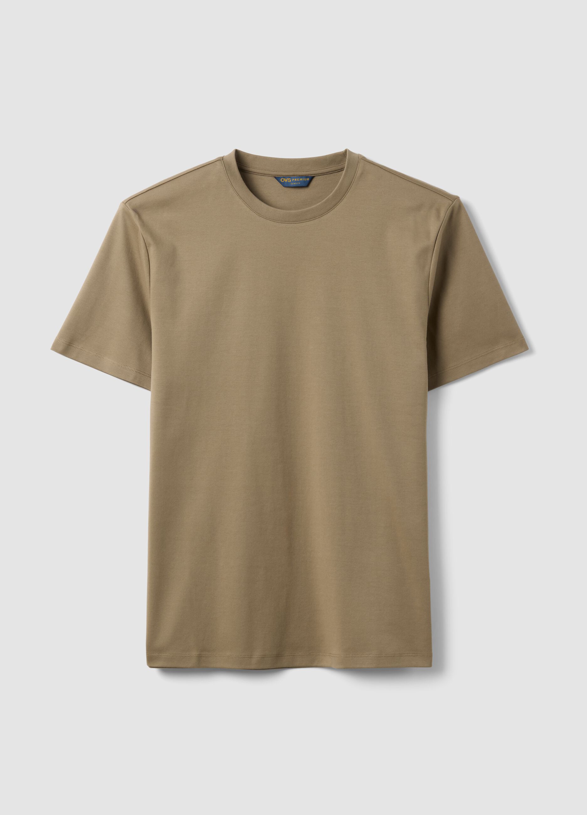 Beige pure cotton T-shirt
