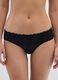 Black briefs in pure cotton and lace_1
