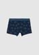 Boys' Stretch Navy Cotton Boxers_1