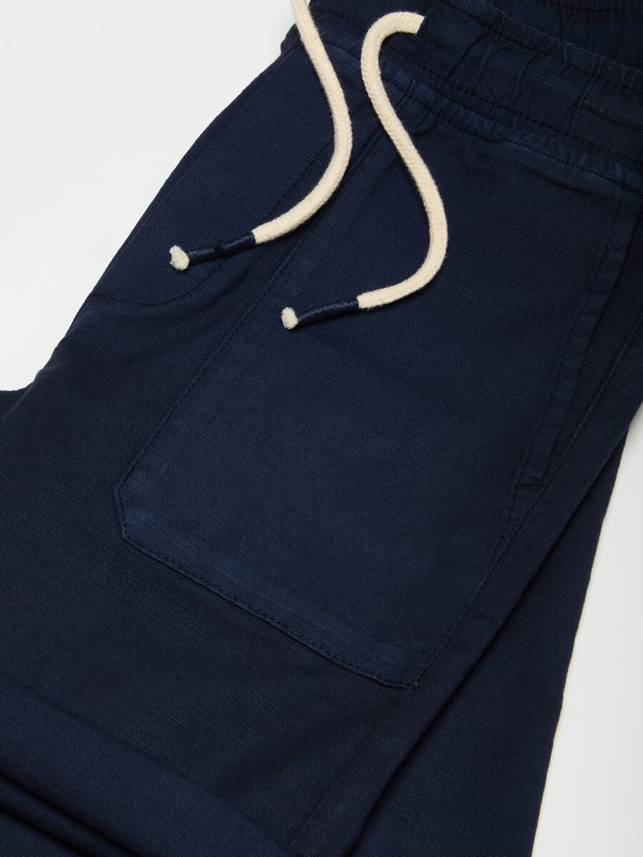 Bermuda joggers with drawstring_2
