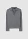 Grey long-sleeve polo_4