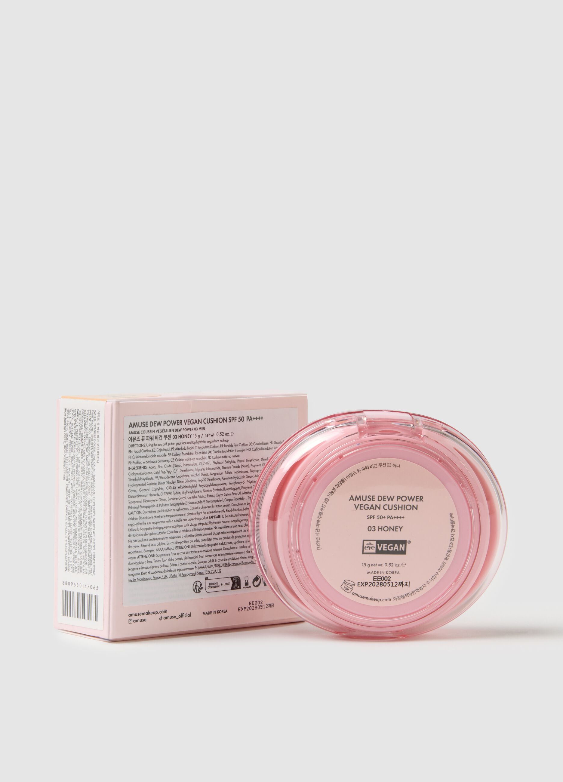 Fondotinta cushion effetto pelle di rugiada - Make-up coreano