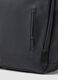 Black backpack with front zip pocket_1