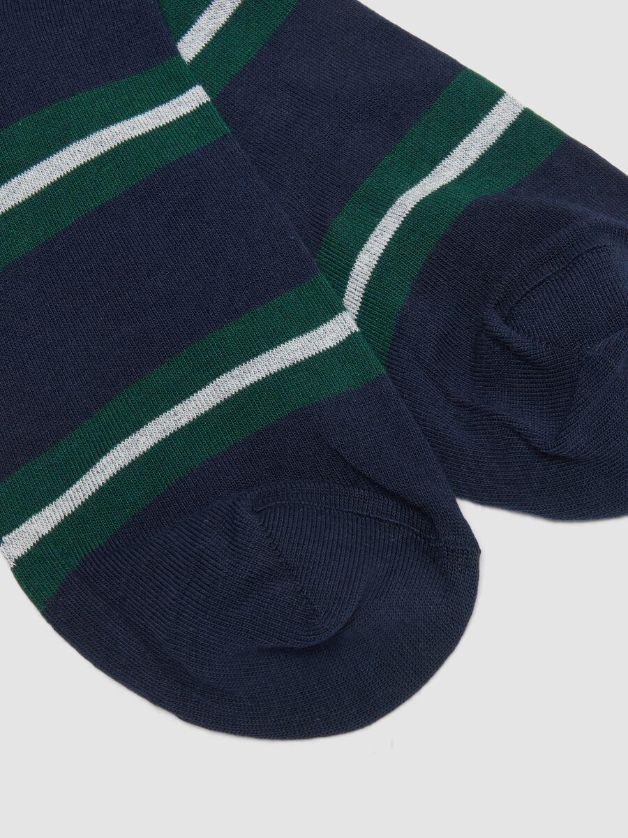 Bipack calze lunghe in misto cotone elasticizzato multicolor_2