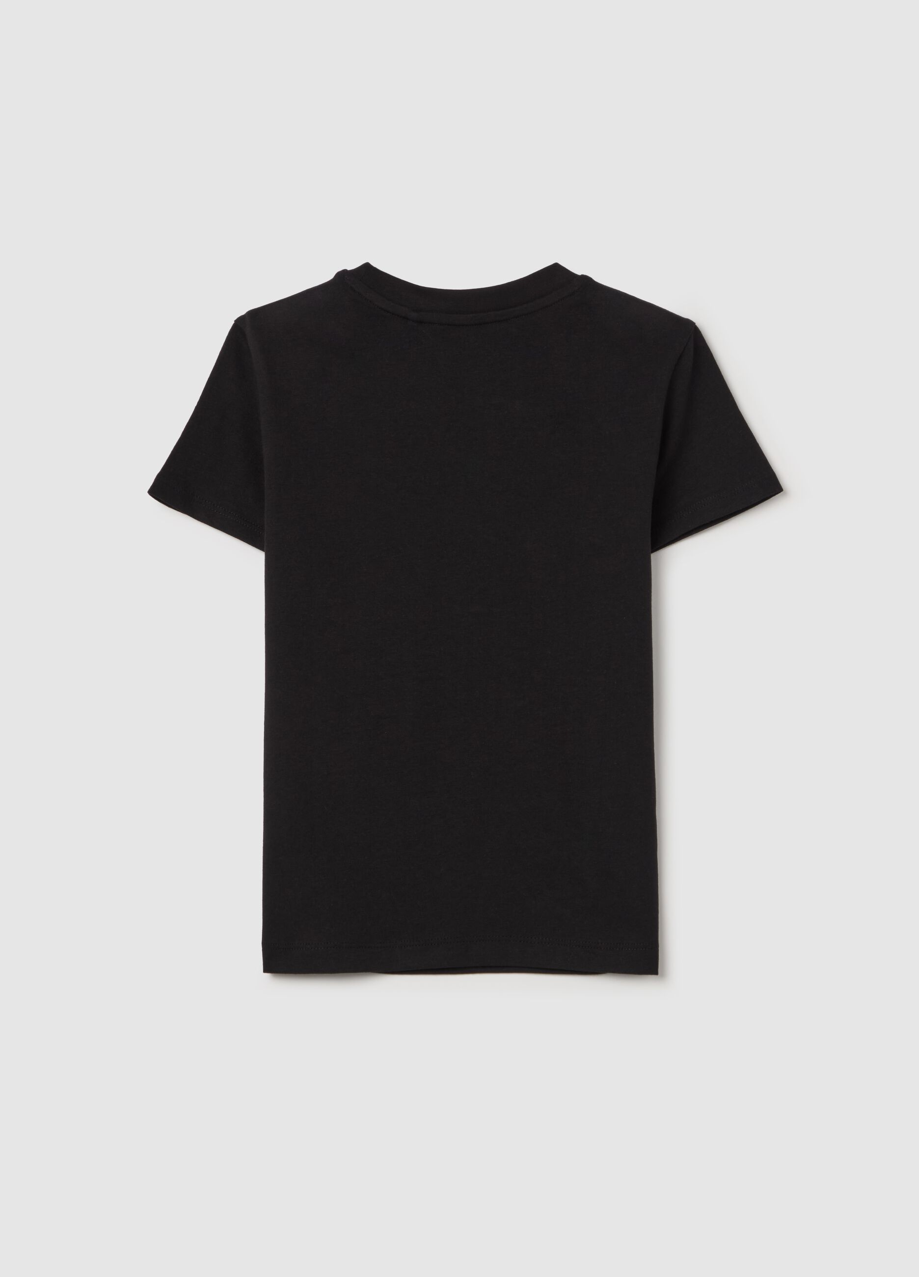 Cotton T-shirt with "Always myself" print