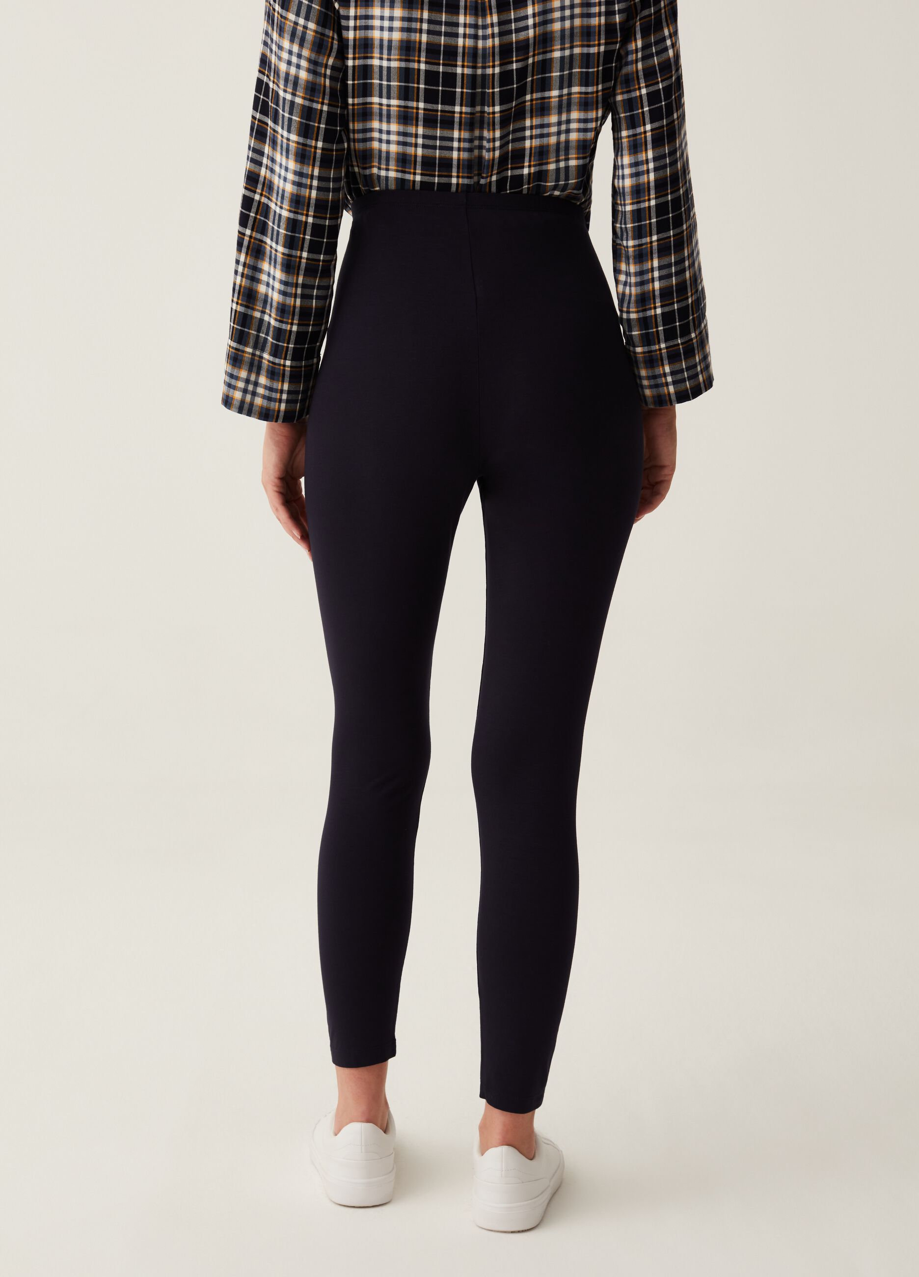 Leggings premaman in viscosa stretch