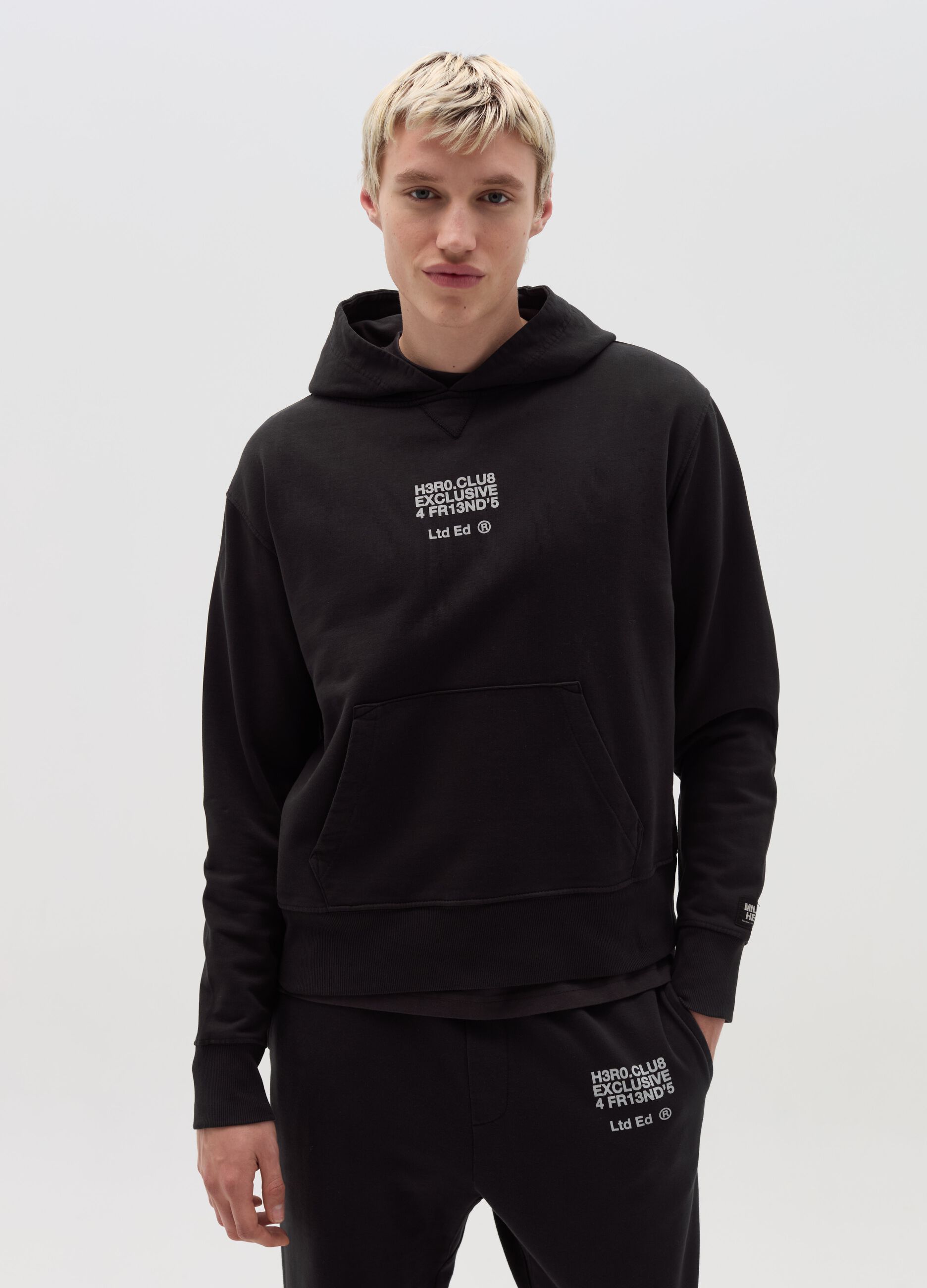 Hoodie with print