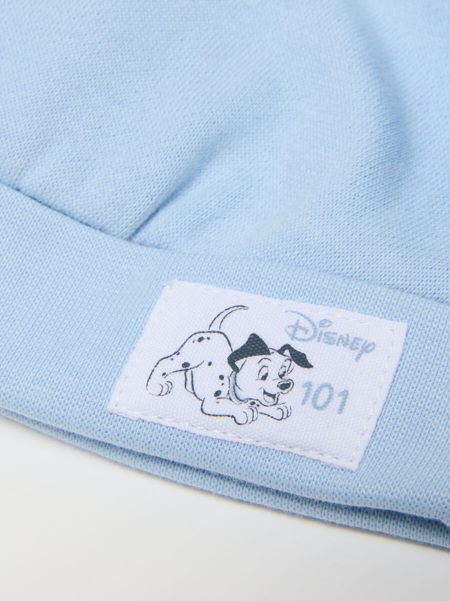 Baby Blue Cotton Hat with Ears_1