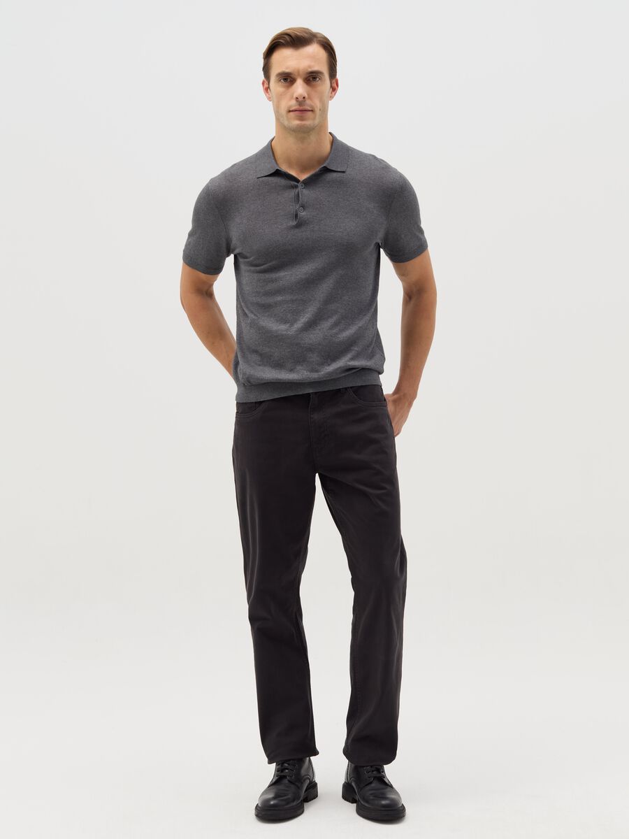 Regular-fit trousers with five pockets_0