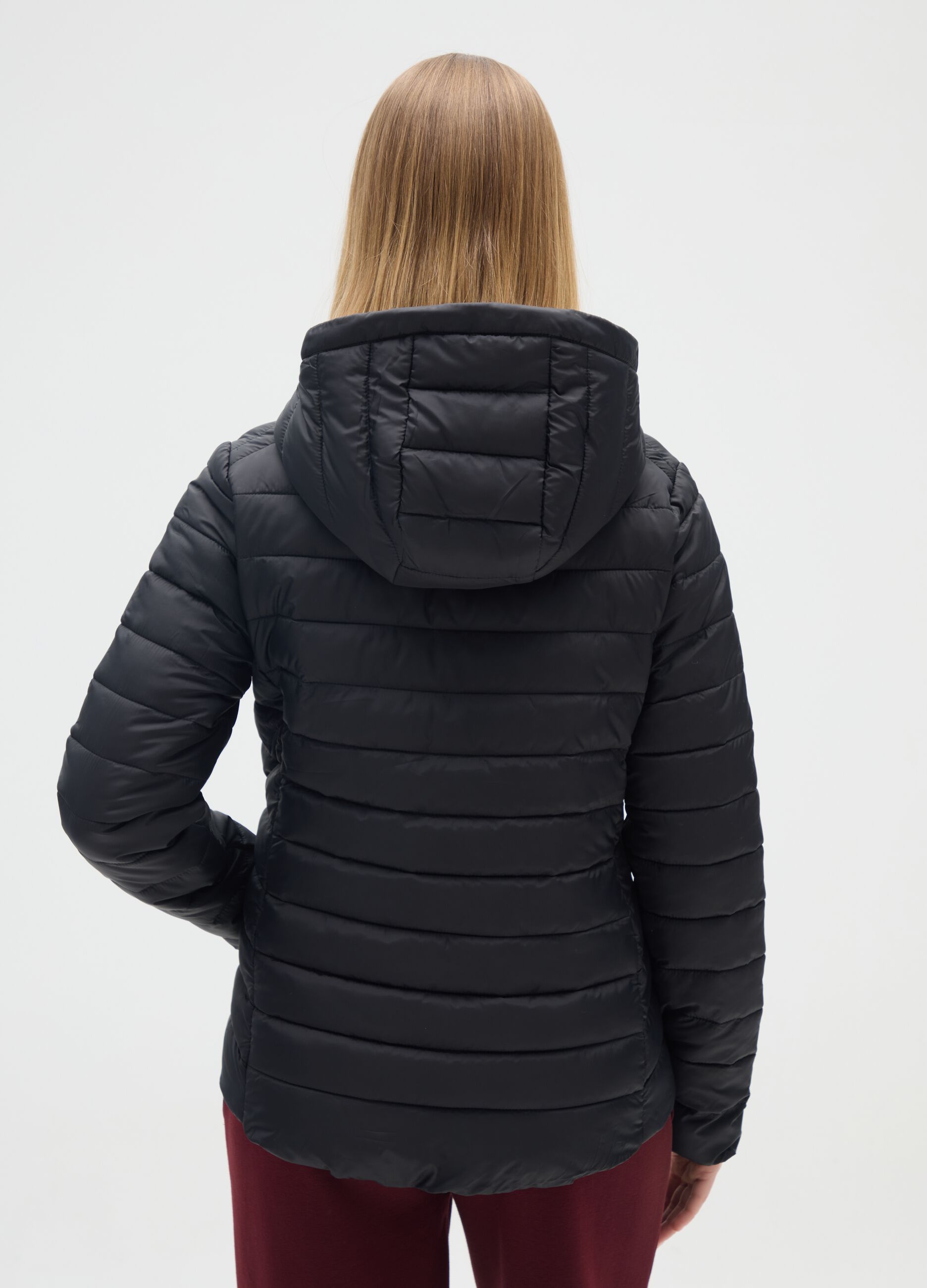 Black regular fit jacket