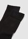 Bipack calze lunghe in misto cotone elasticizzato nero_1