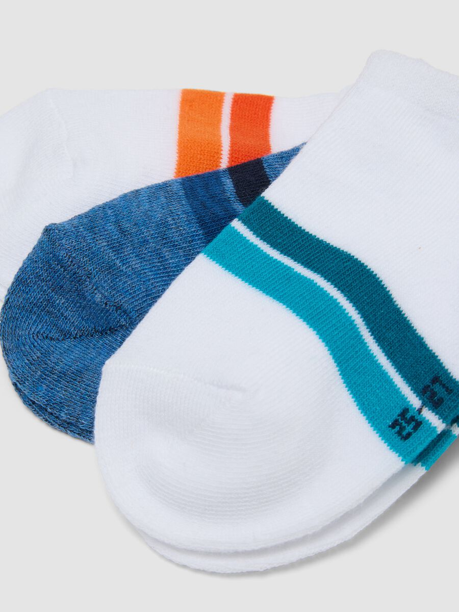 Kids&rsquo; multicolour stretch cotton-blend sock multipack_2