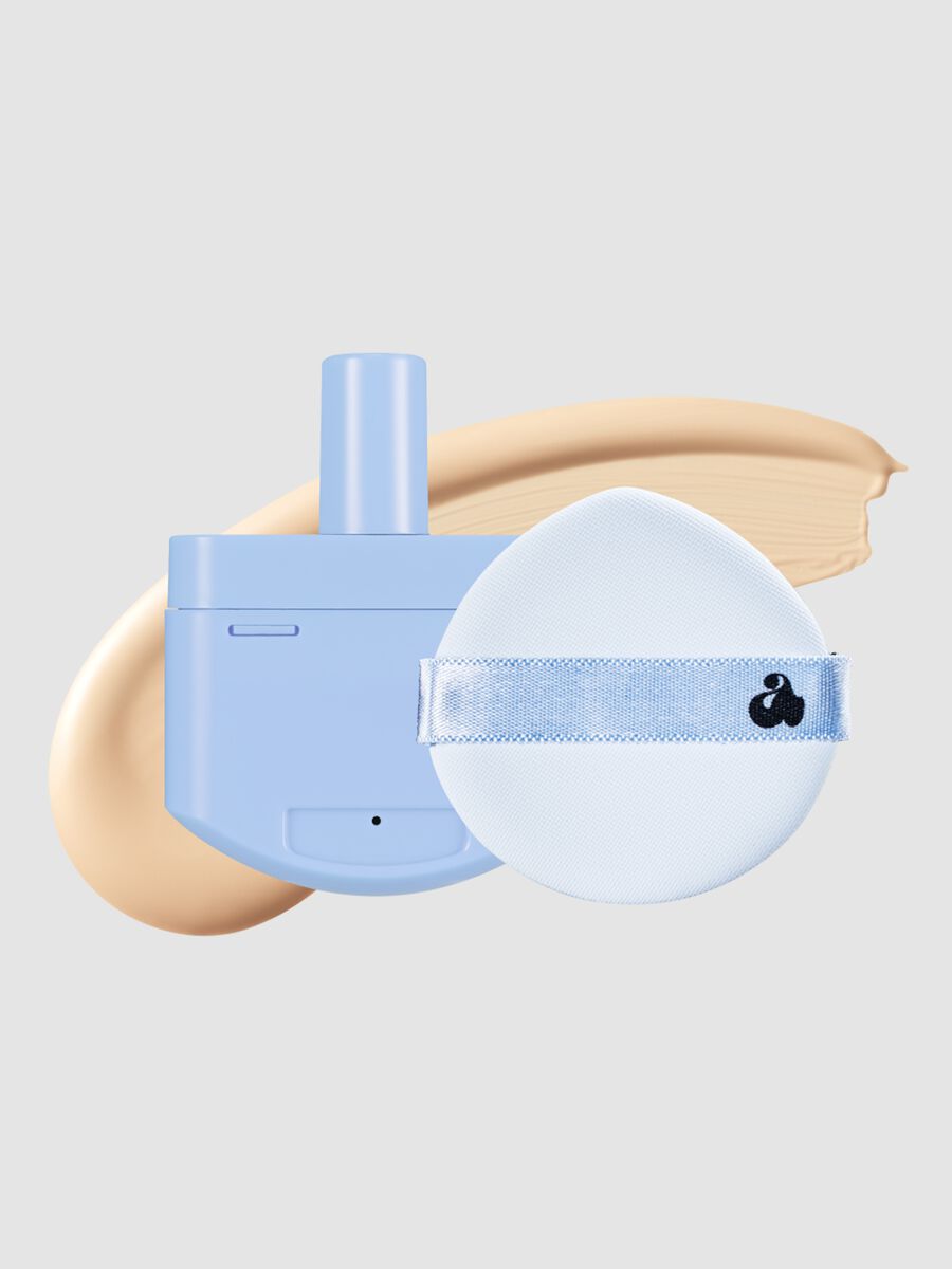 BABE SKIN BABY BLUE CUSHION RE-FEEL 21W MOONY - Korean make-up_0