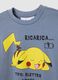 Child's blue regular fit pure cotton Pokémon print pyjamas_2