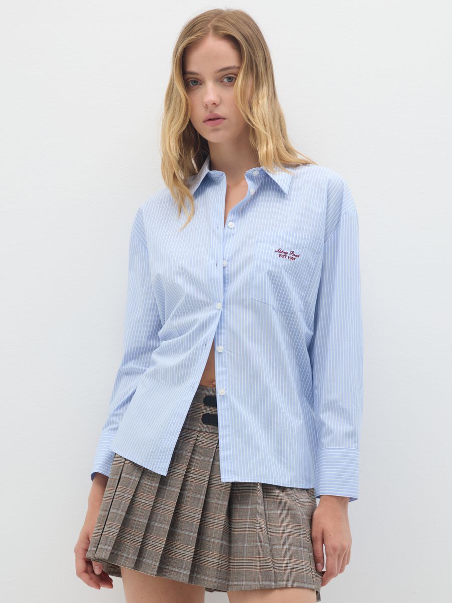 Multicolour pure cotton shirt regular fit_0