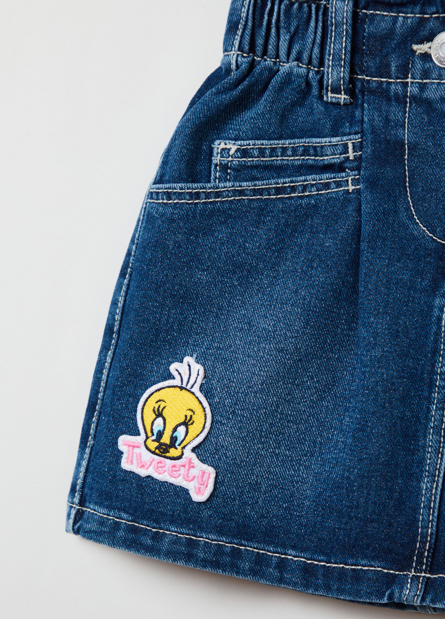 Minigonna in denim 100° Anniversario_2