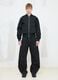 Black Nylon Bomber Jacket_2