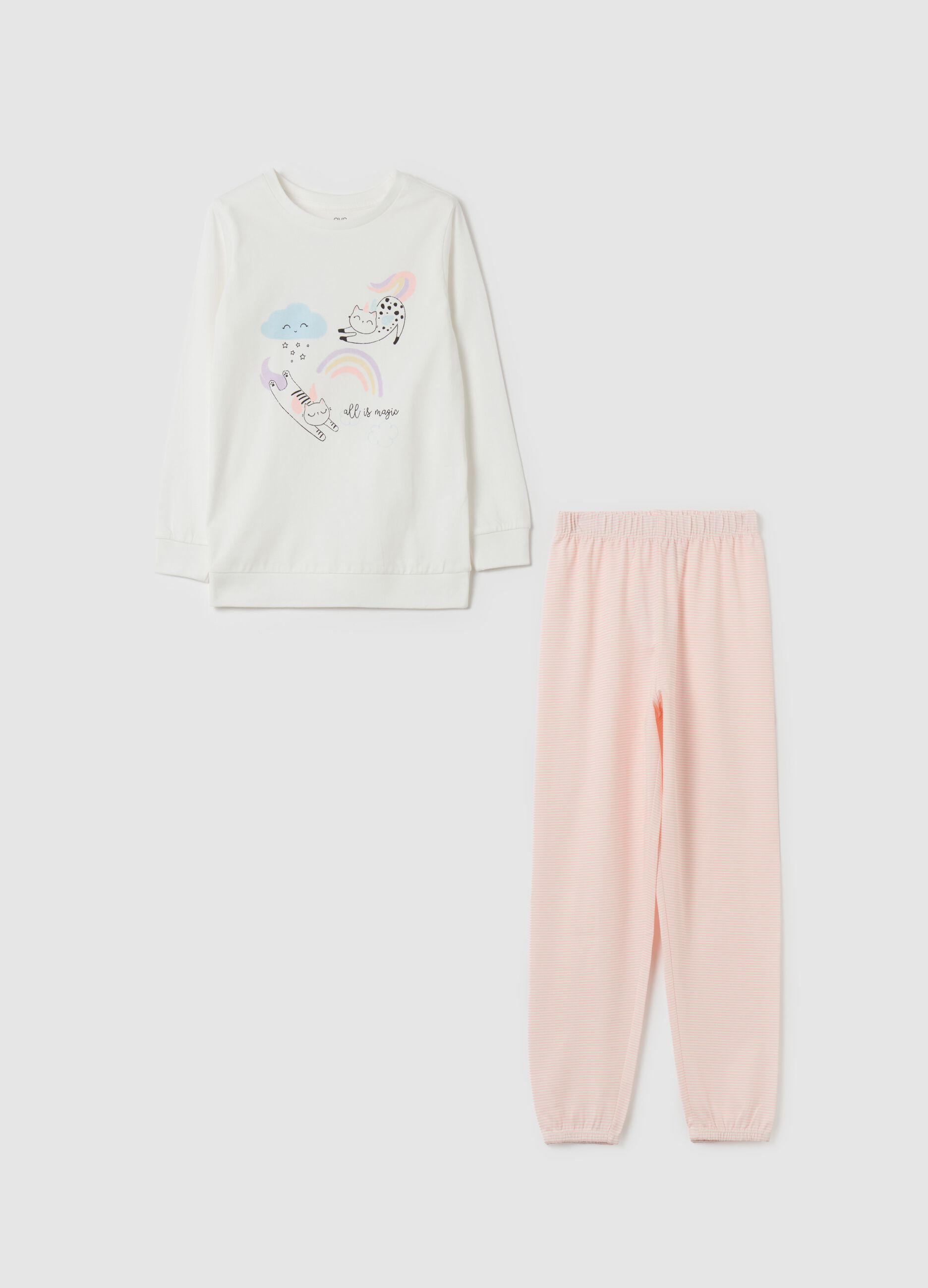 Pigiami Bambina in Cotone OVS