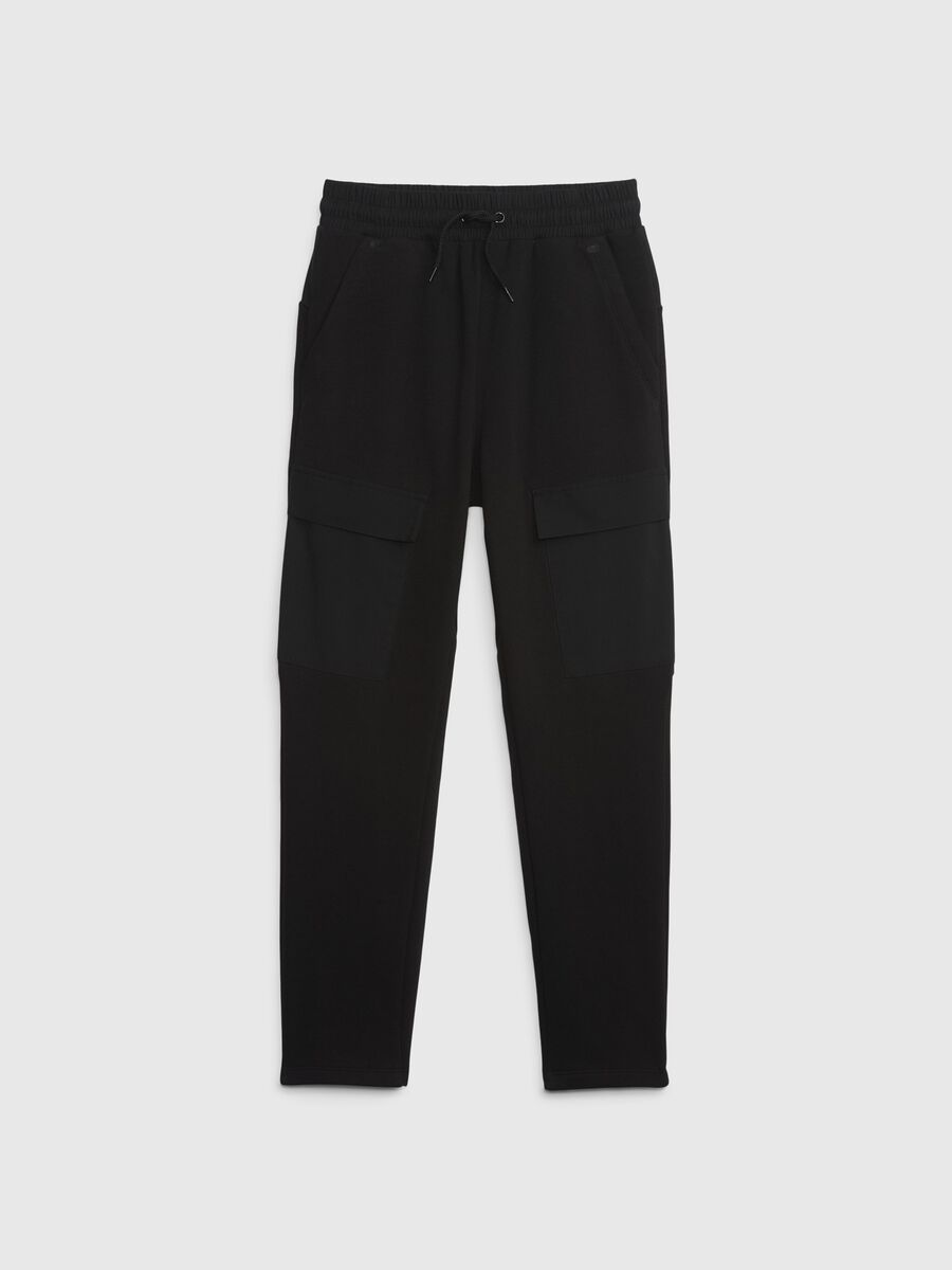 Joggers cargo con coulisse_0
