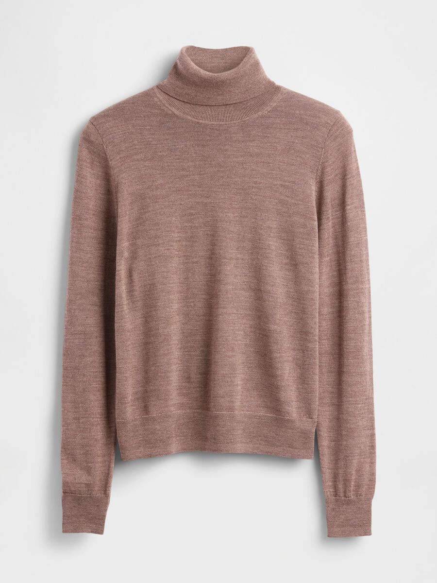 Brown wool pullover_4