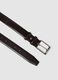 Brown casual regular fit belt_1