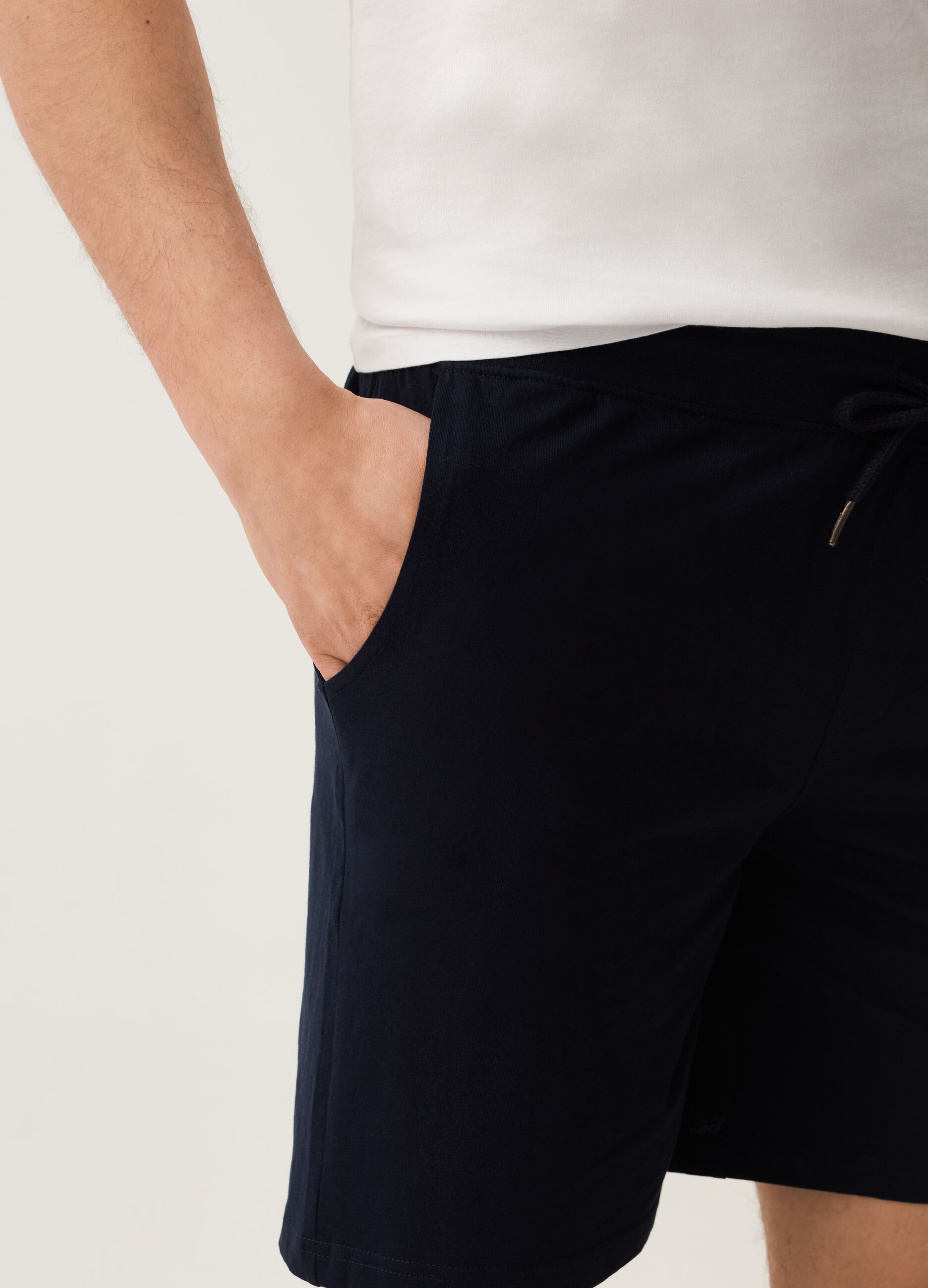 Shorts pigiama con coulisse_3