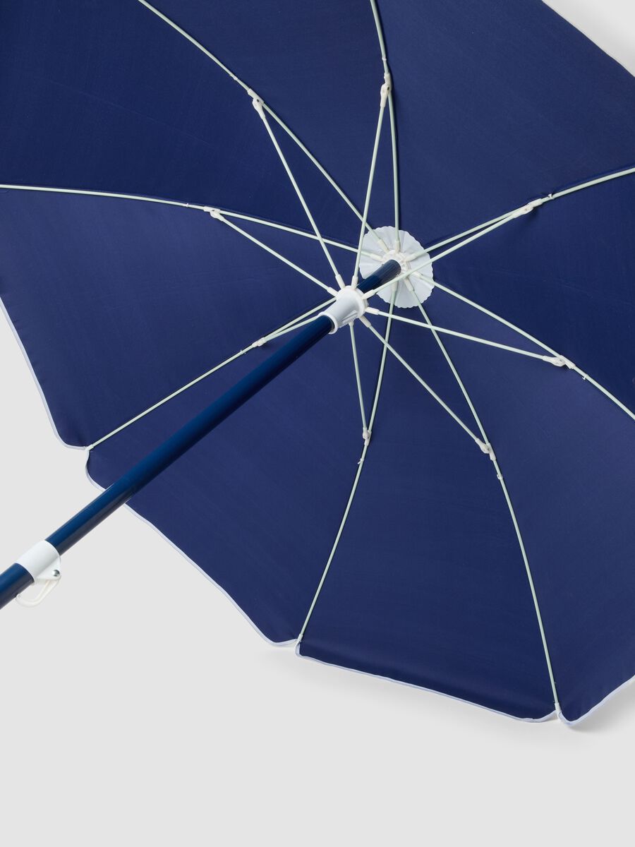 Blue parasol with carry case_1