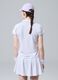 White ALTAVIA COURT sports polo in stretch cotton_2