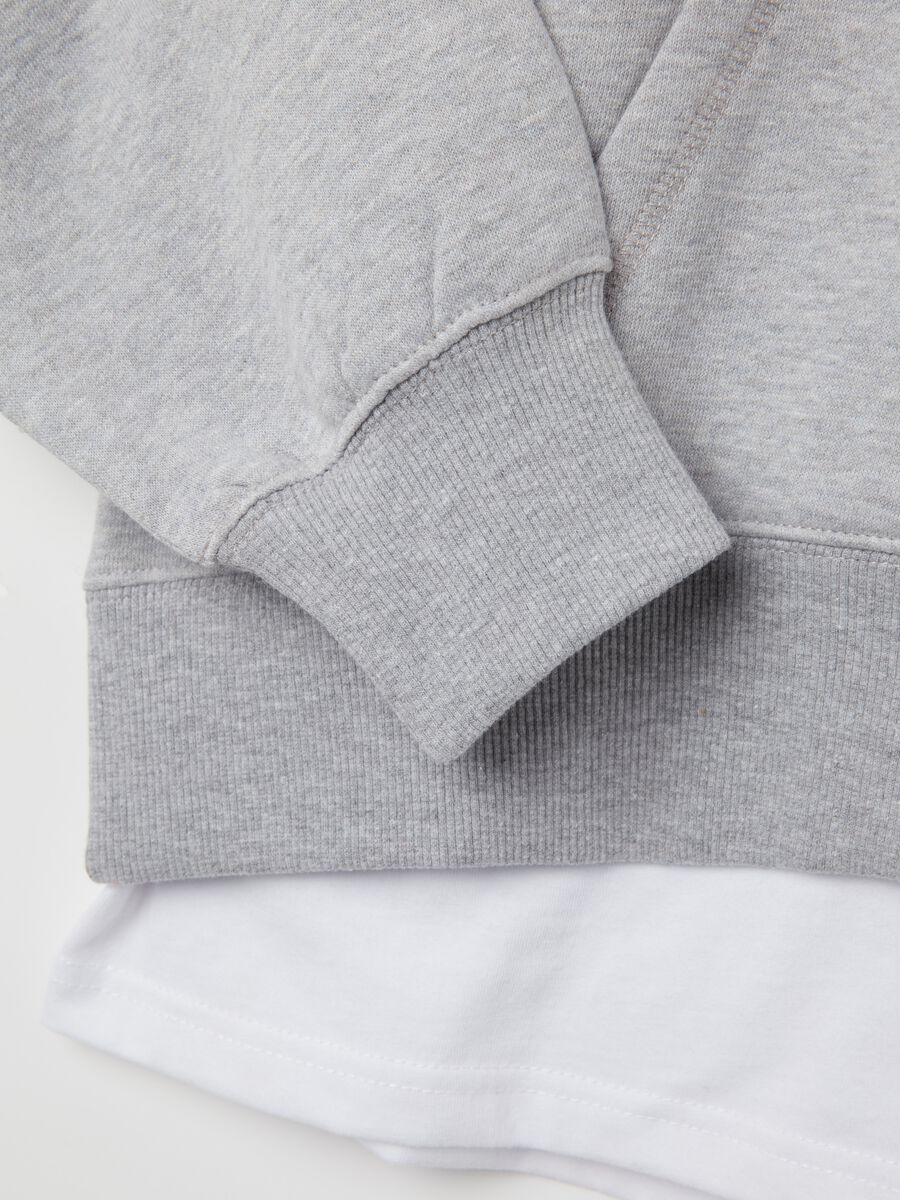 Oversized sweatshirt with hood and embroidery_5