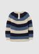 Multicoloured striped regular fit children's jumper_2