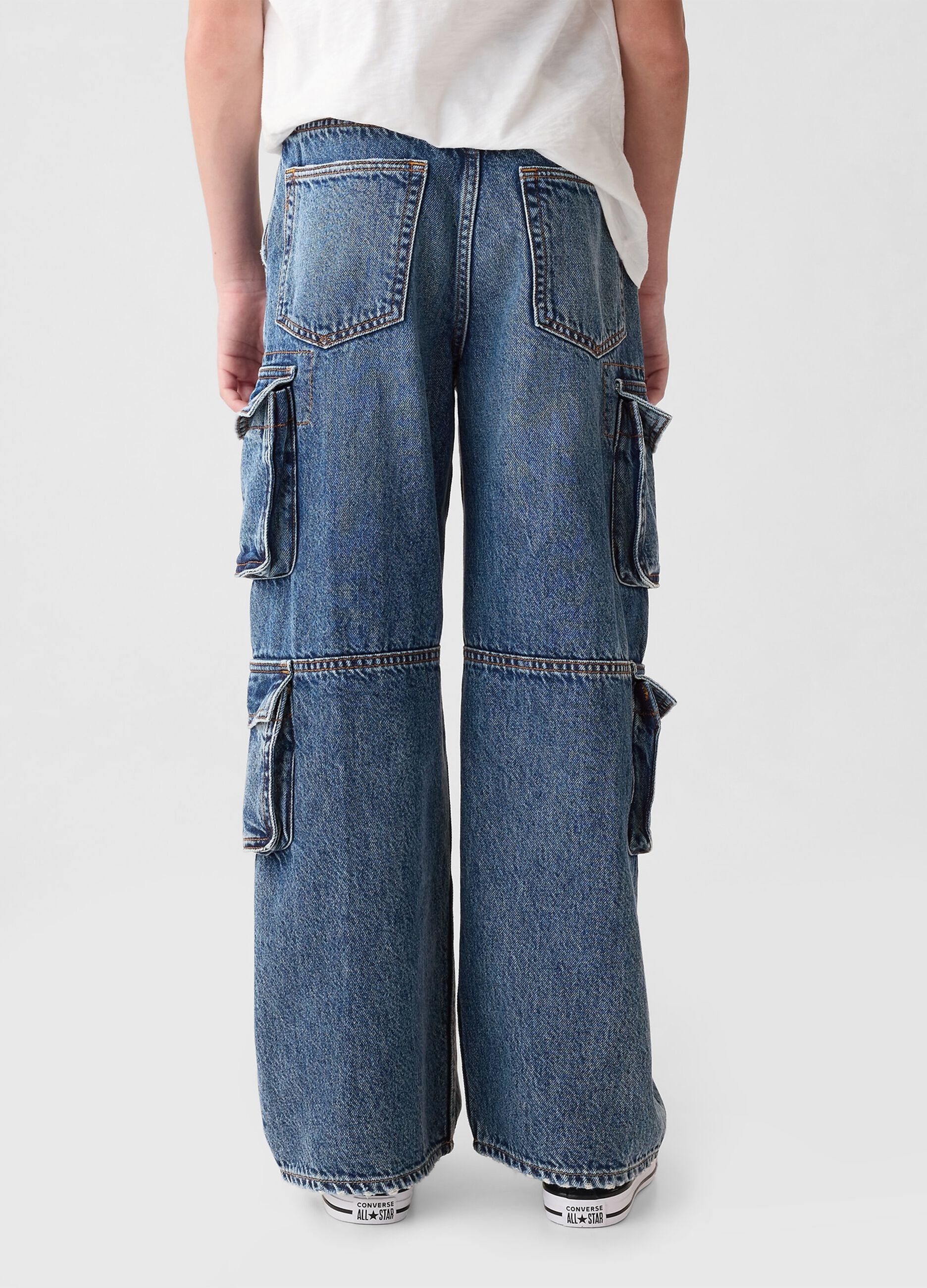 Baggy-fit jeans with pockets